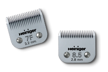 Heiniger brand clipper heads. Link: Category Clipper heads from Heiniger.